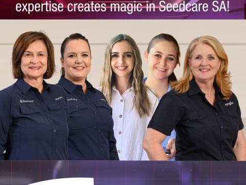 Five women from the Syngenta Seedcare South Africa team - experts in seed treatment science, biologicals, marketing and product development
