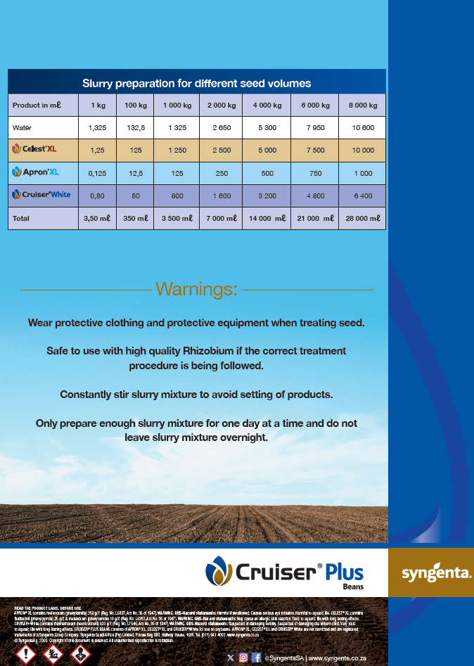 Cruiser Plus Beans mixing guide p2